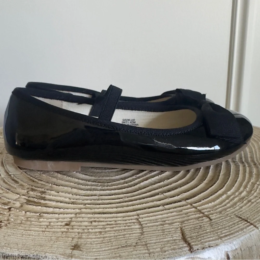THEE BRON Girl's Ballet Mary Jane Flat Dress Shoes Size 2